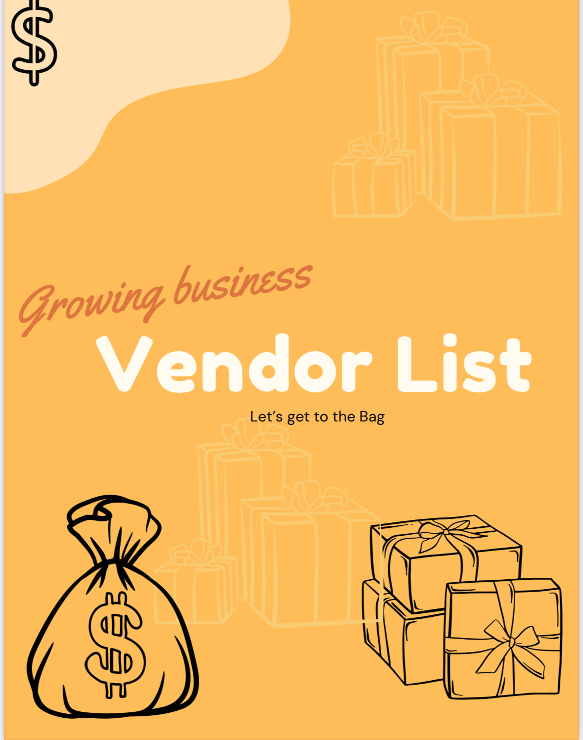 Growing Business Vendor List